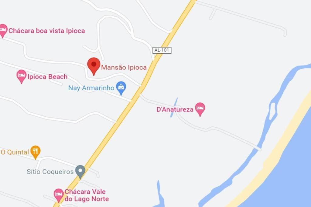 Maravilhosa Mansao Na Praia De Ipioca Maceió Kültér fotó